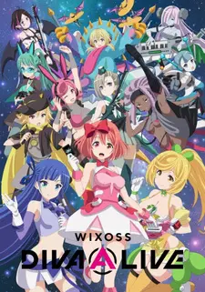 Постер к аниме «WIXOSS»: Дива в прямом эфире