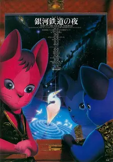 Постер к аниме Ночь на Галактической железной дороге
